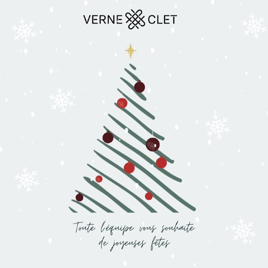 Bonnes fêtes de fin d'année. Fermeture de notre société.