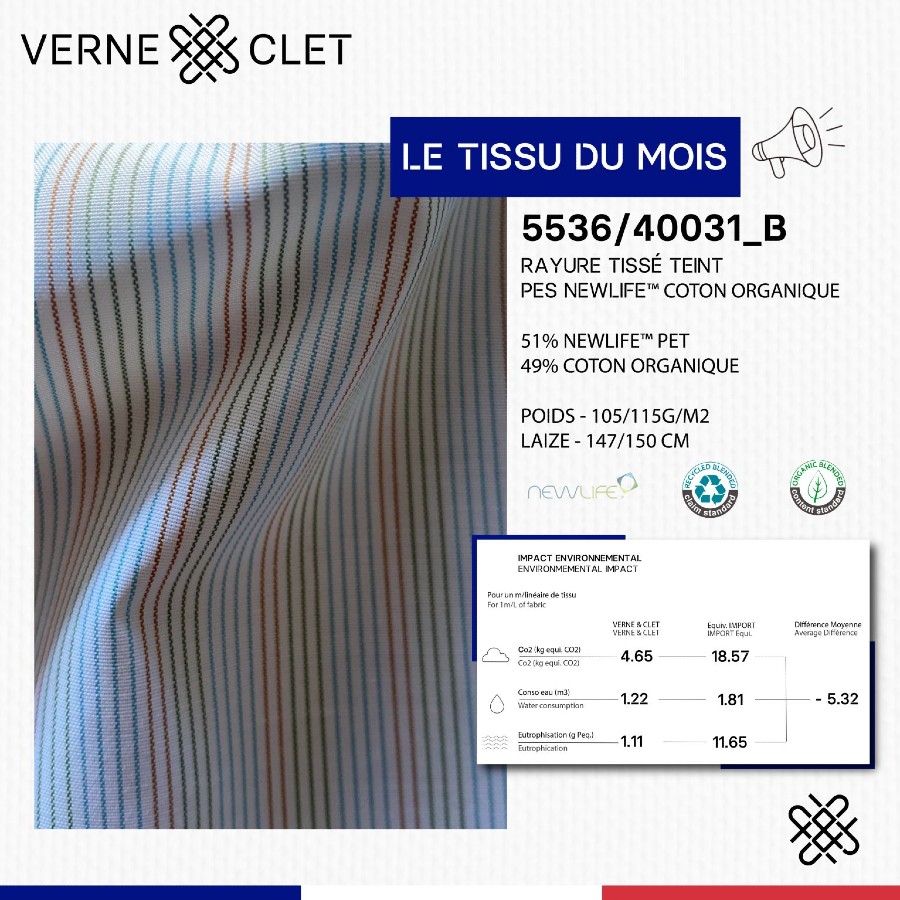 Le tissu écologique et responsable du mois
