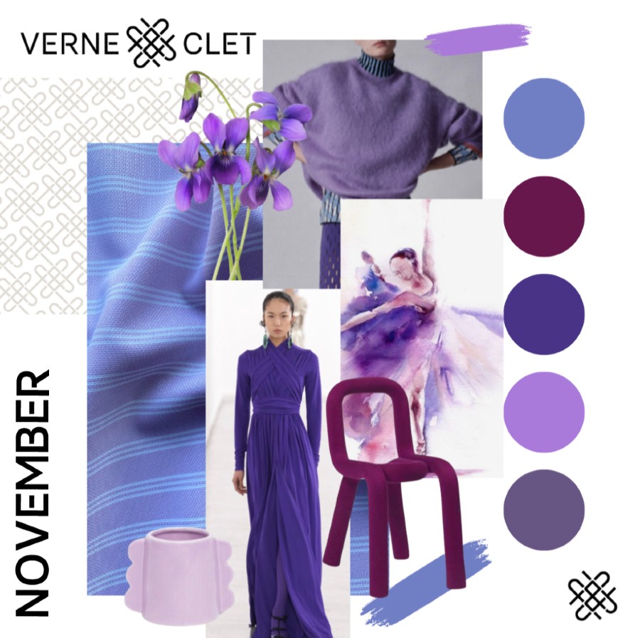 Moodboard tendance du mois de novembre