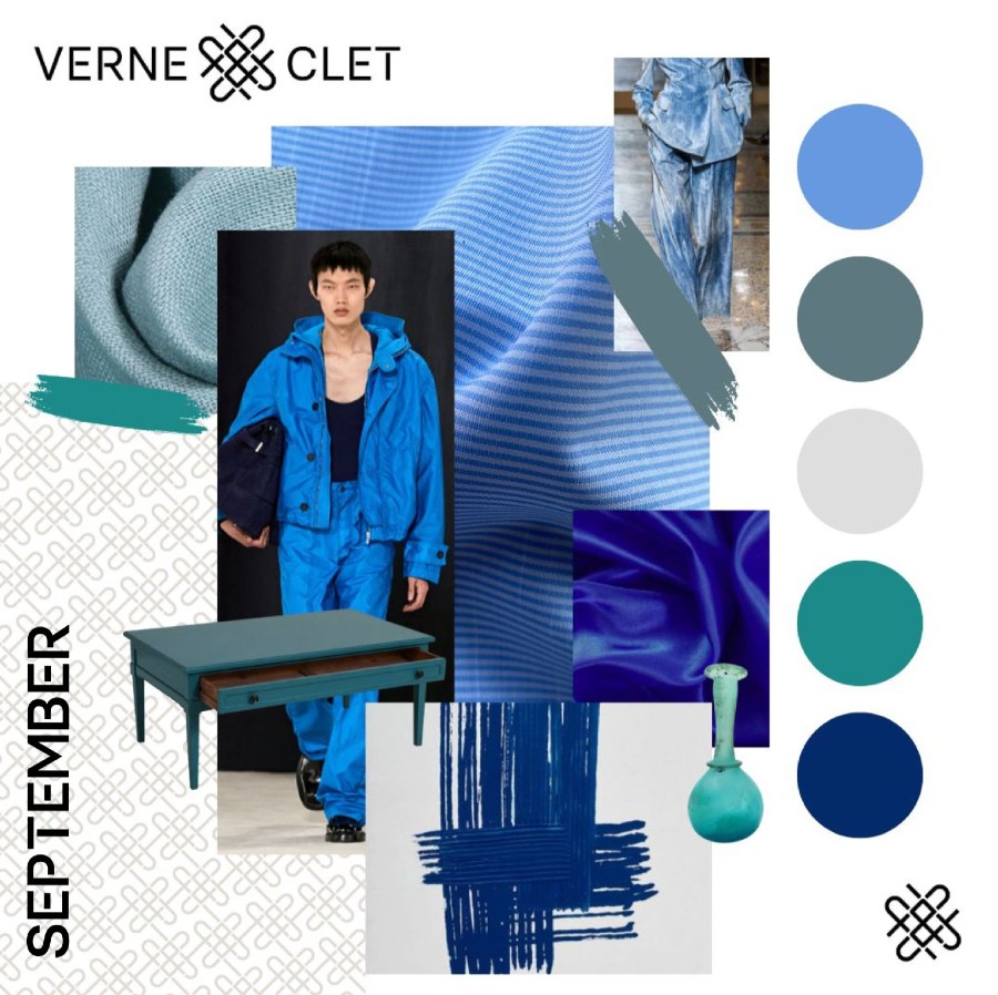 Moodboard tendance du mois de septembre