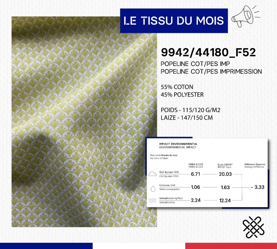 Tissu du mois mars 2023