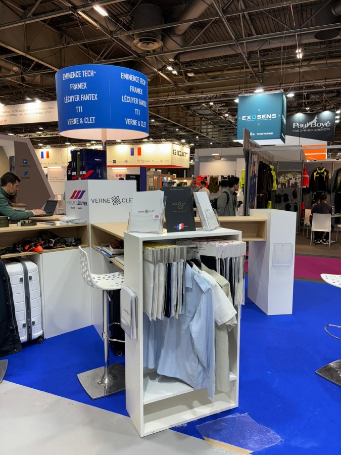 Verne & Clet au salon Milipol Paris nord Villepinte du 14 au 17 novembre 2023