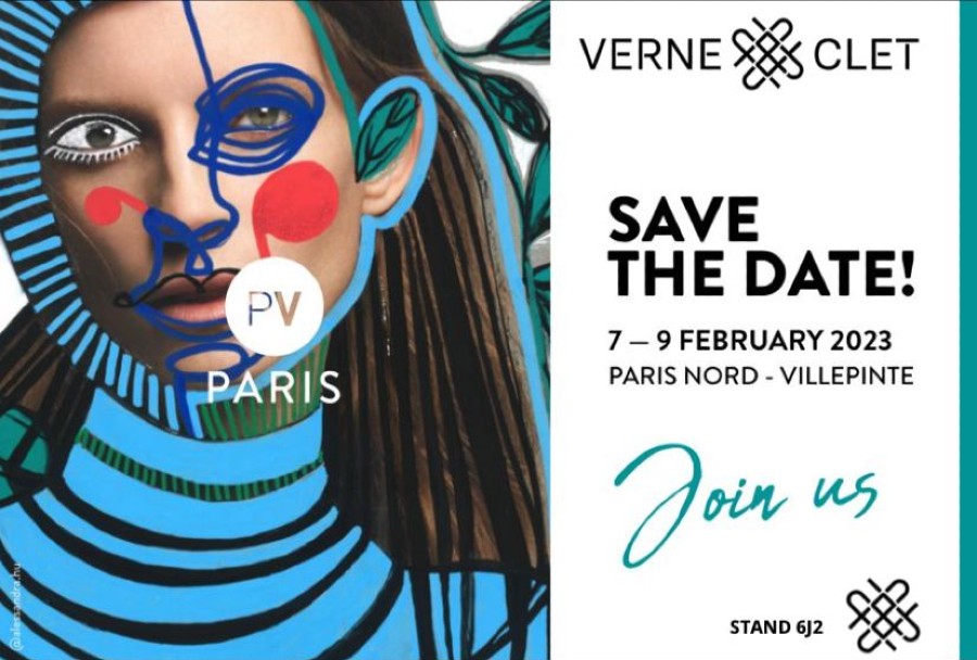 Verne & Clet au salon Première Vision Paris du 07 au 09 fevrier 2023