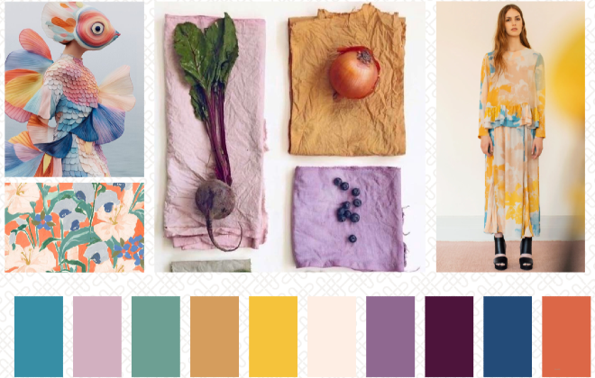 Tendances couleurs textile automne hiver 2027 - 2028