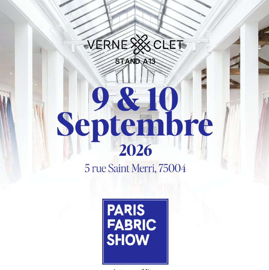 Paris Fabric Show : collection Hiver 2027 2028 | Verne & Clet